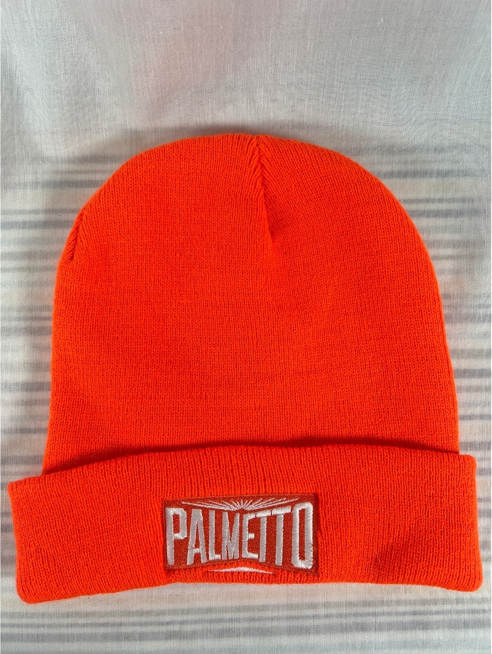 Palmetto Toque Neon Orange Beanie